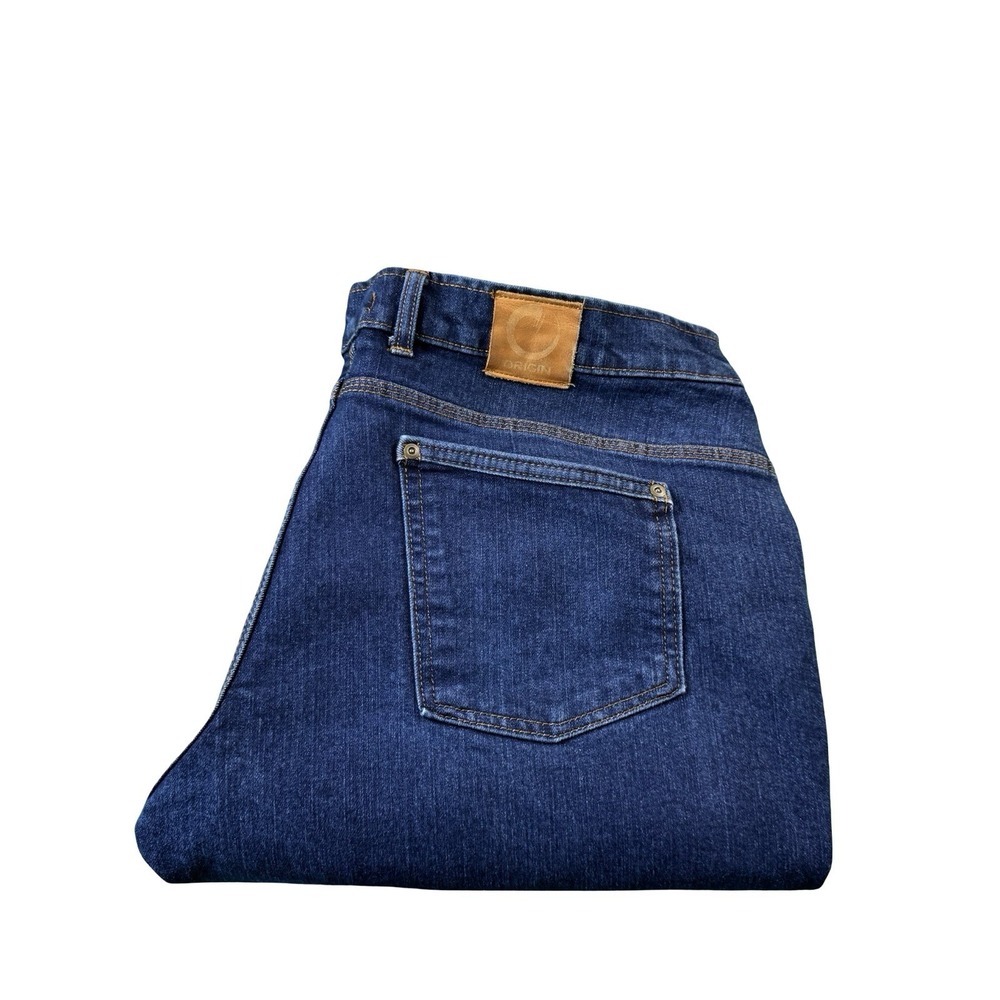 ORIGIN USA Mens Denim Bootcut Stretch Jeans Size 40X30